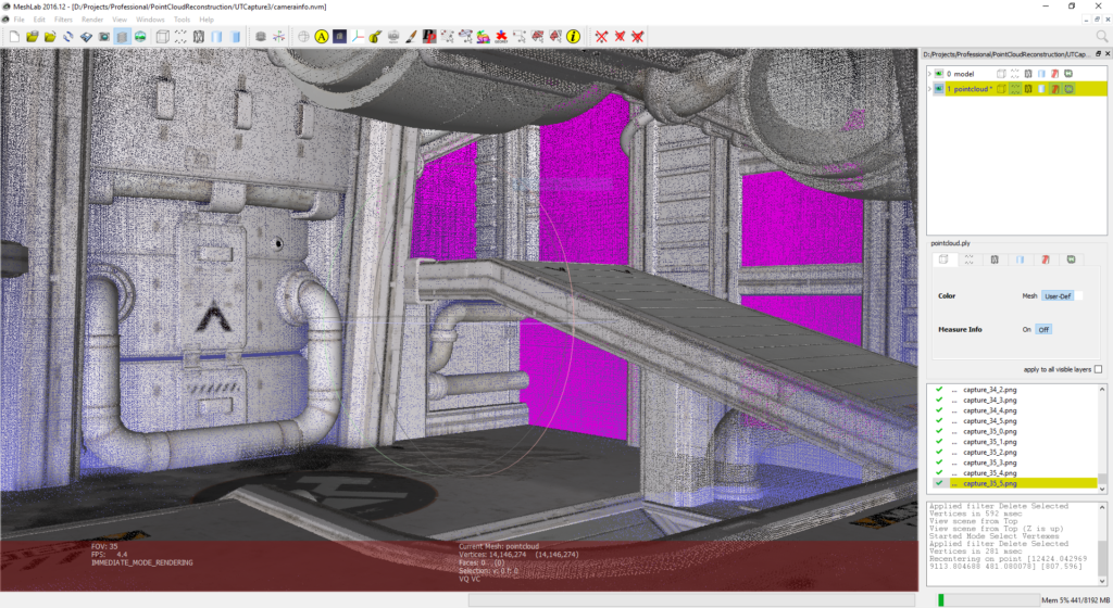 Automated Low-Detail Mesh Generation using Point Cloud Reconstruction ...